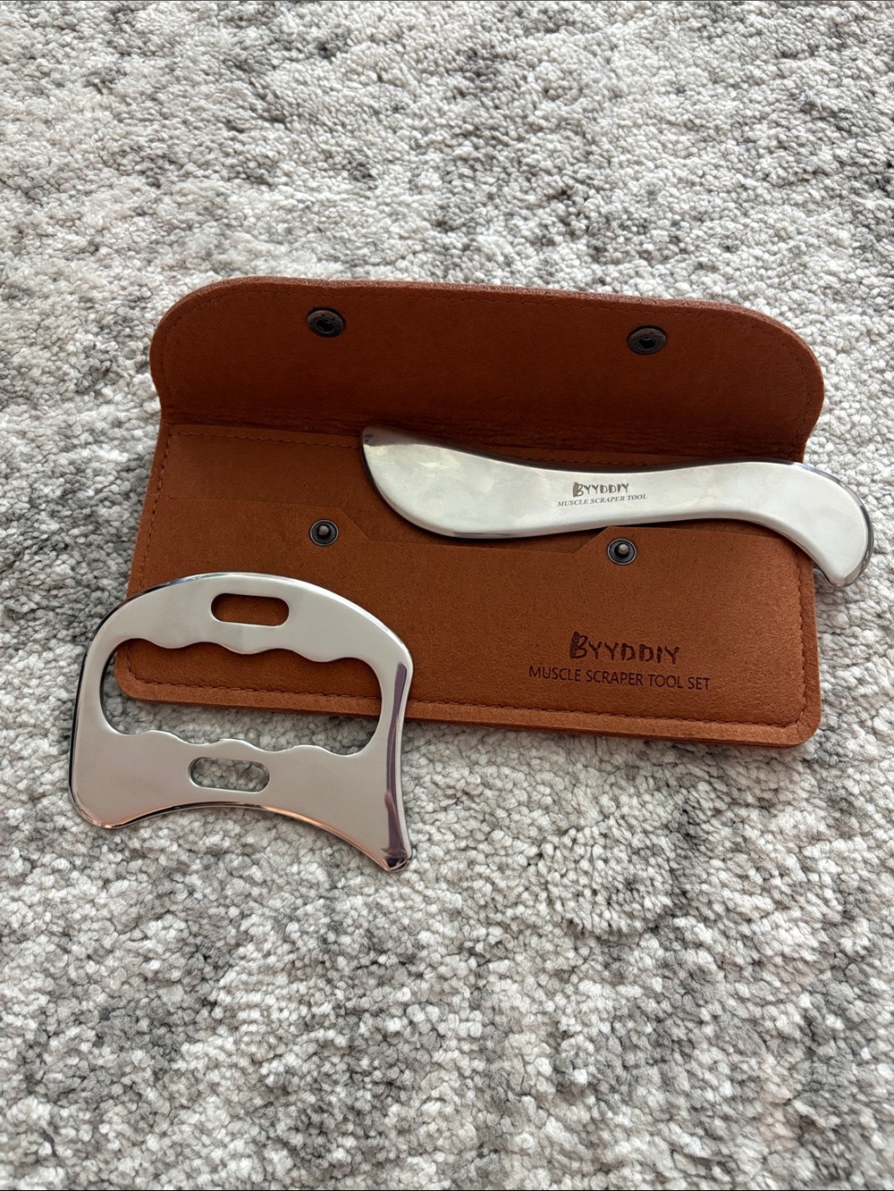 Muscle scrapper set